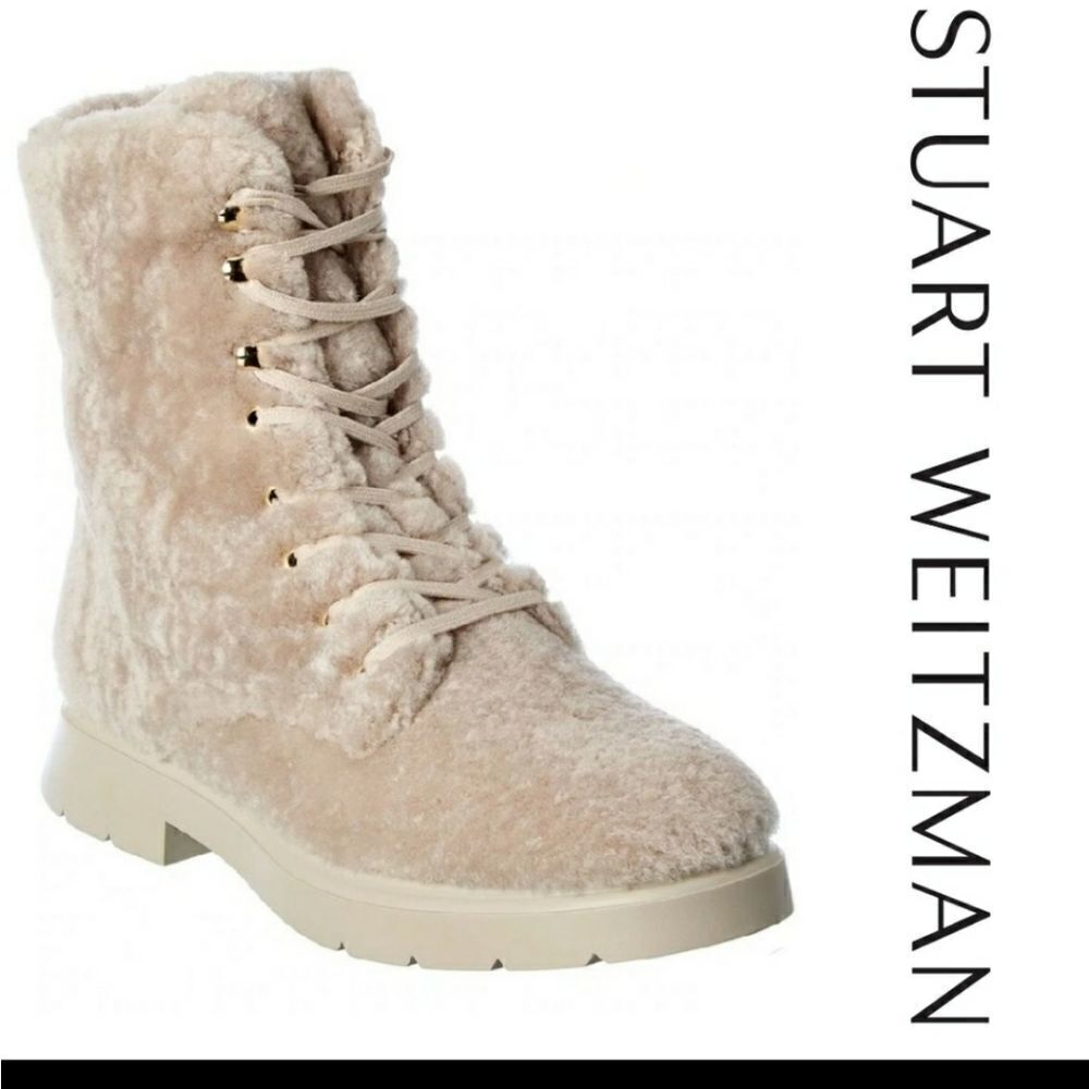 🤩HOST PICK!!🤩NWB Stuart Weitzman McKenzie Chill fur boots!